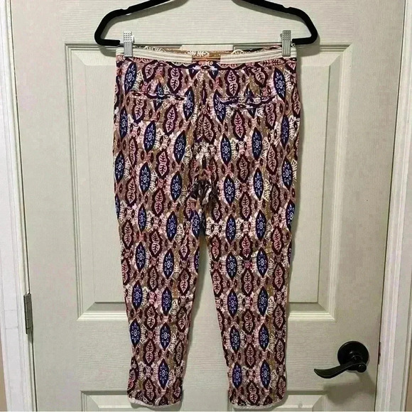 Anthropologie Pilcro And The Letterpress Paz Ikat Joggers Pants Boho Size 25P - Picture 7 of 8